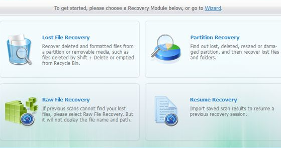 Data Recovery modes