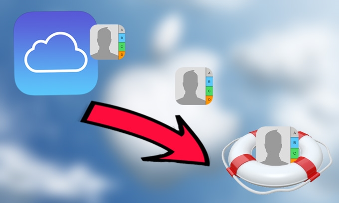 restore contacts from iCloud backup