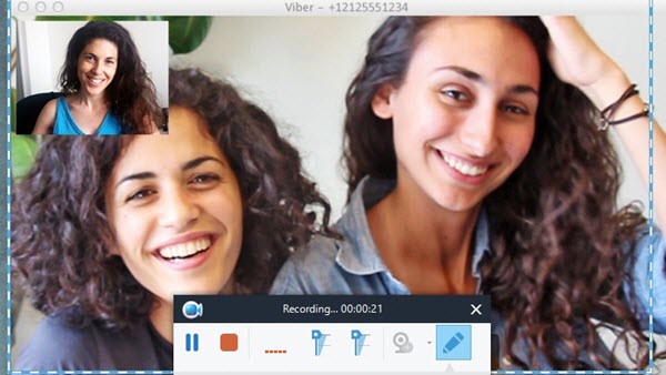 viber recording video call