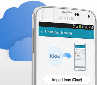 import apps from iCloud on phone