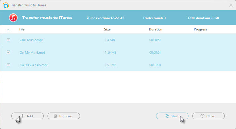 sync mp3 to ipad