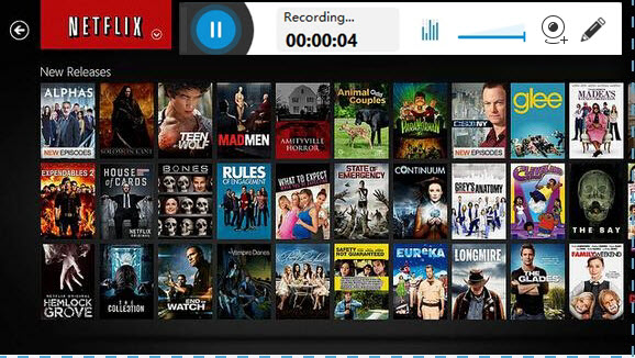 capture video from netflix