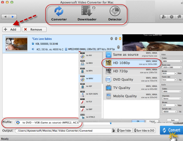 VOB converter for Mac