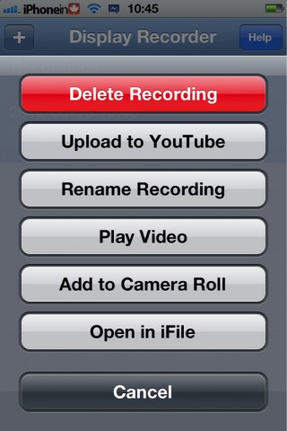 display recorder