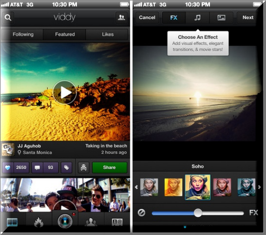 iMovie editor