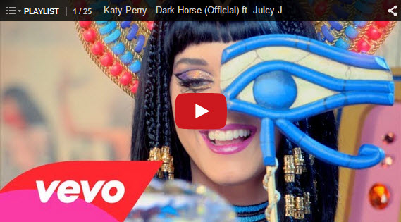 Dark Horse music video