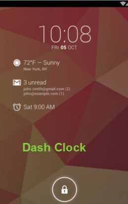 Dash Clock