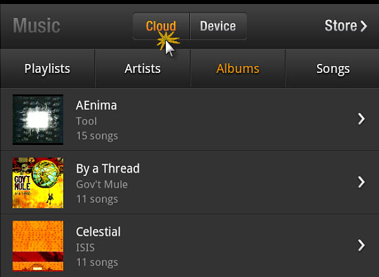 upload songs to Amazon cloud