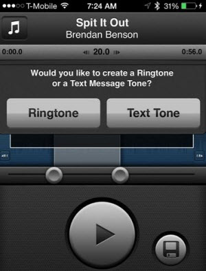 Ringtone app