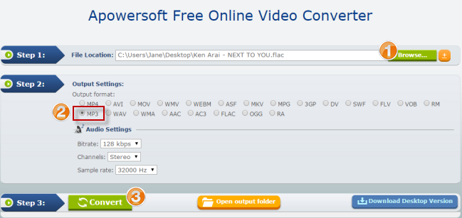 Free online converter