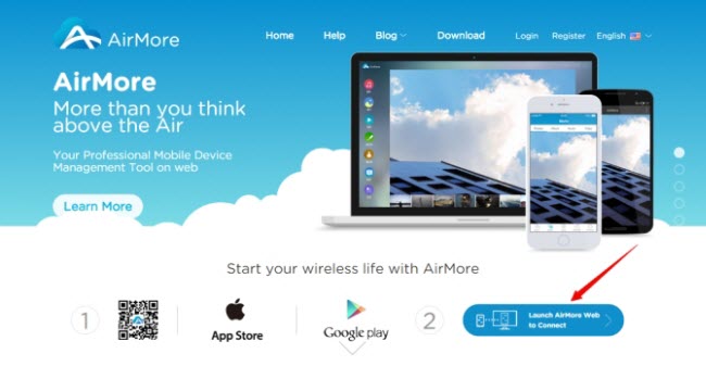 AirMore web logo