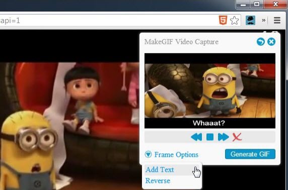 MakeGIF Video Capture