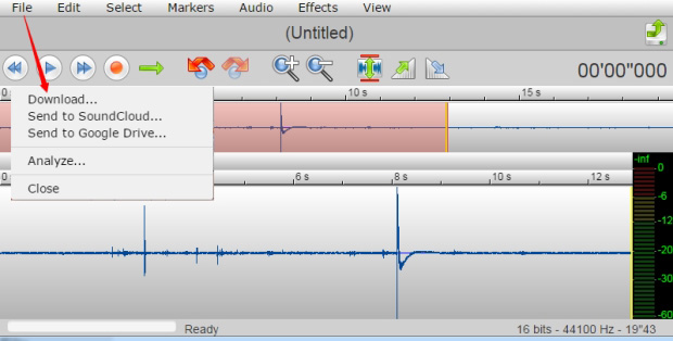 twisted wave recorder