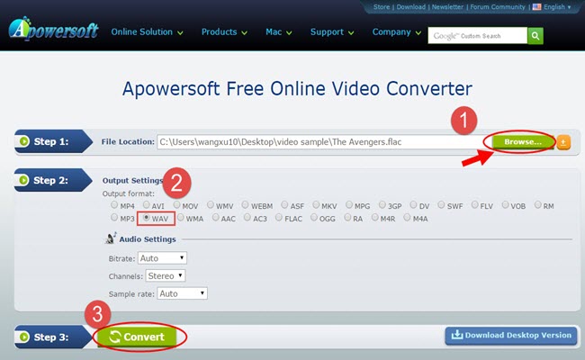 online converter