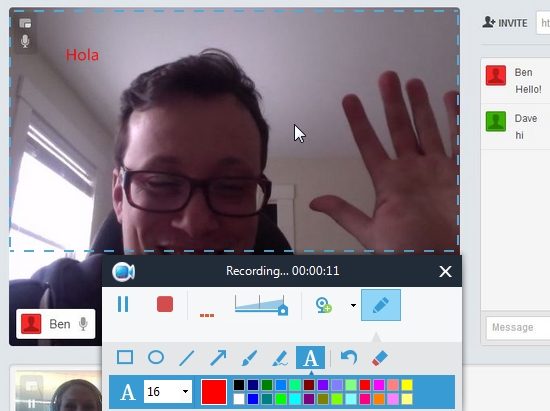 webrtc recording