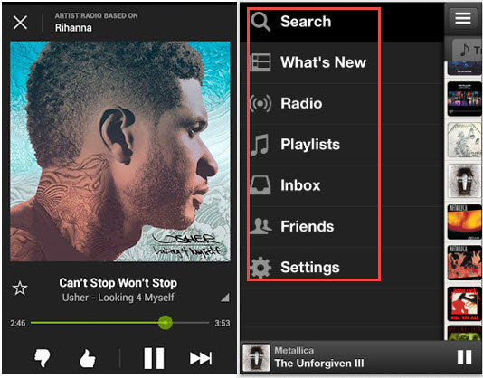 spotify key features