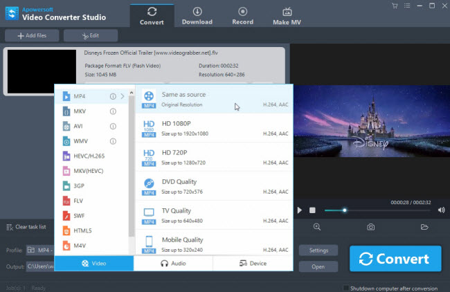 video converter studio