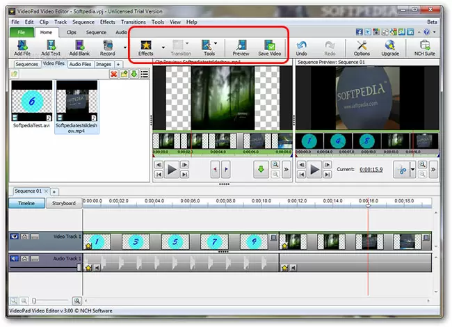 VideoPad Video Editor