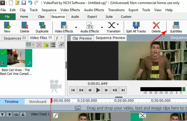 videopad video editor