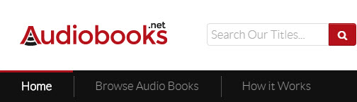 audioobooks interface