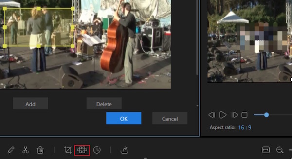 add mosaic to video