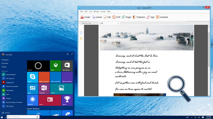 view PDF on Windows 10