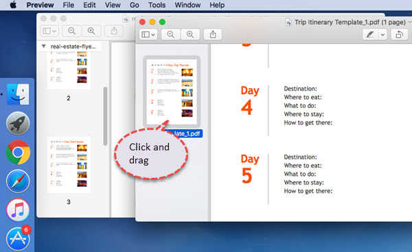 combine PDF documents on Mac