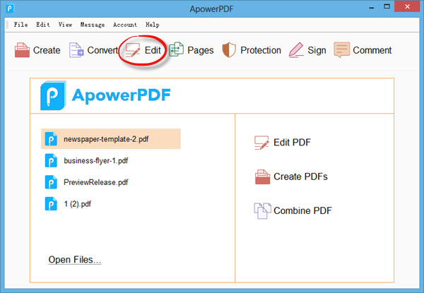 edit PDF offline