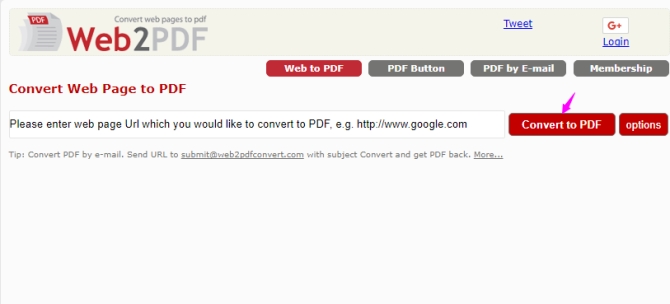 Web2PDF