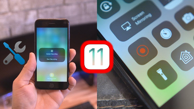 iOS 11 screen recording not working