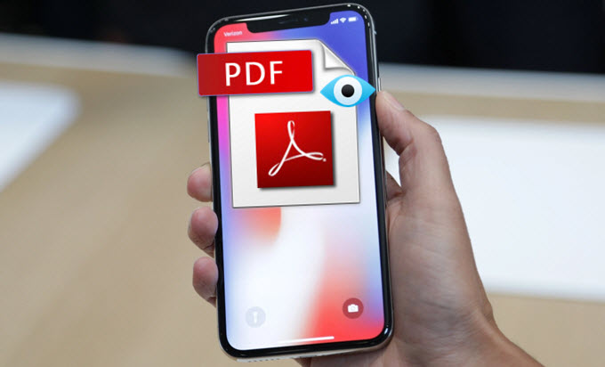 Read PDF on iPhone X