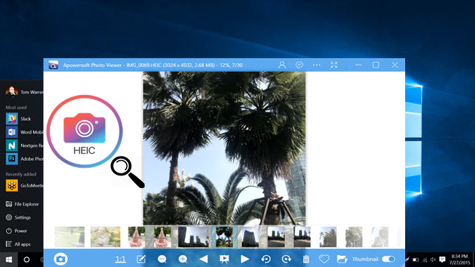 free HEIC image viewer