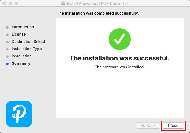 Installation Completes