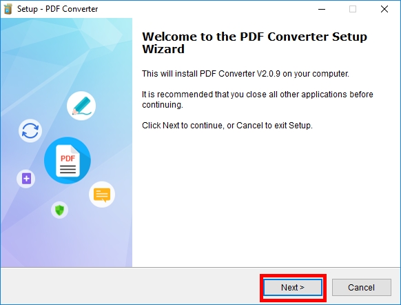 Welcome PDF Converter