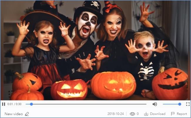 watch Halloween video