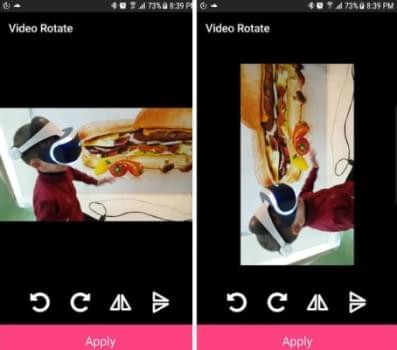 Smart Video Rotate and Flip
