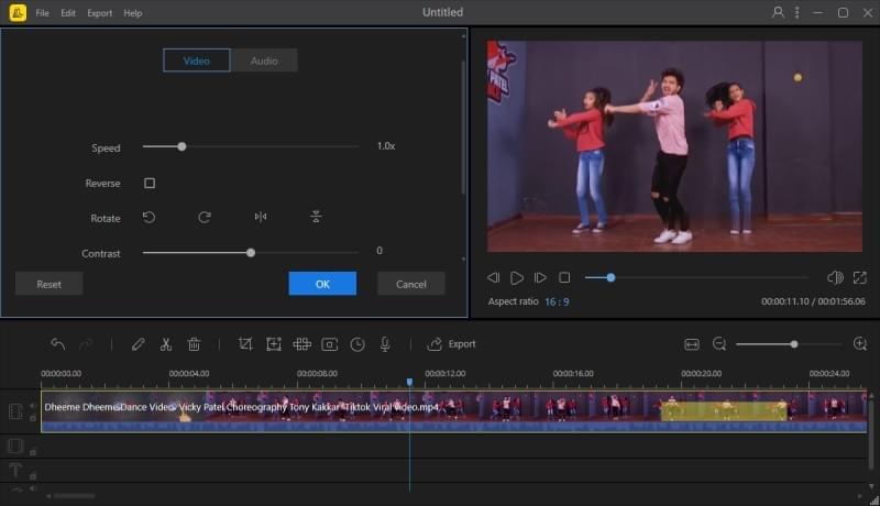 edit dance video