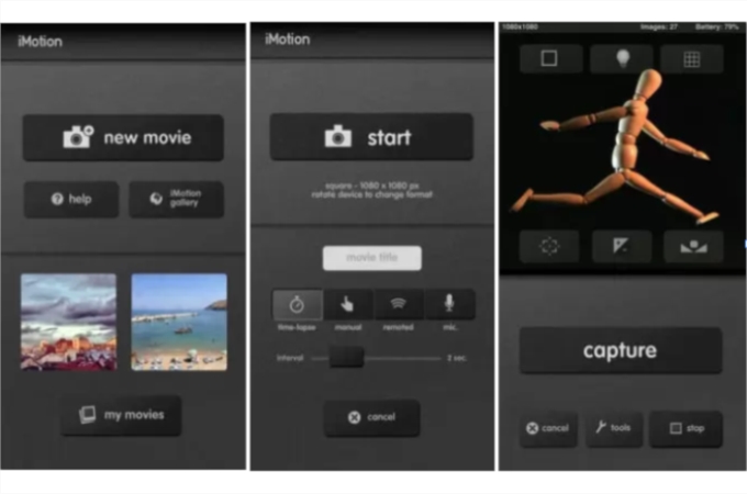 interface do iMotion