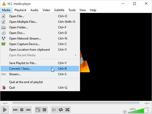 add file to VLC