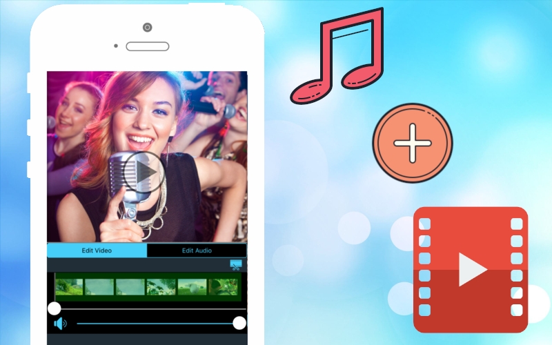 add music to video on iPhone