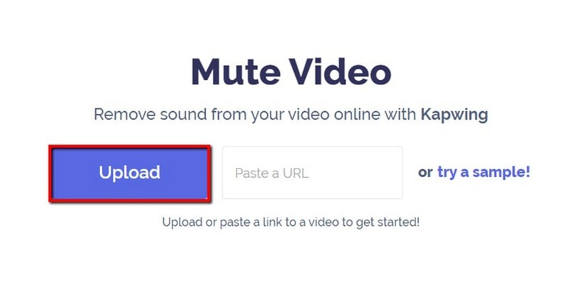 remove background noise from video online using kapwing