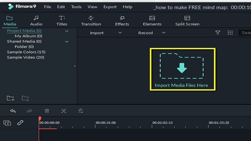 import a video
