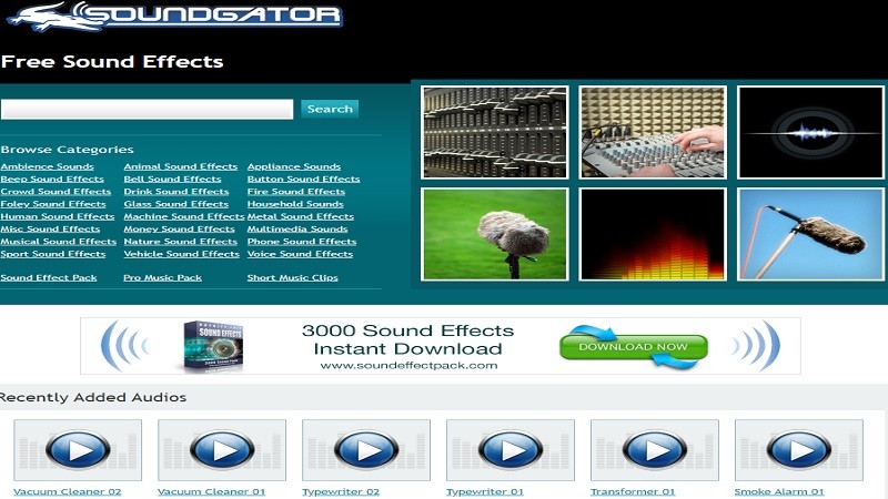 soundgator-free sound effects