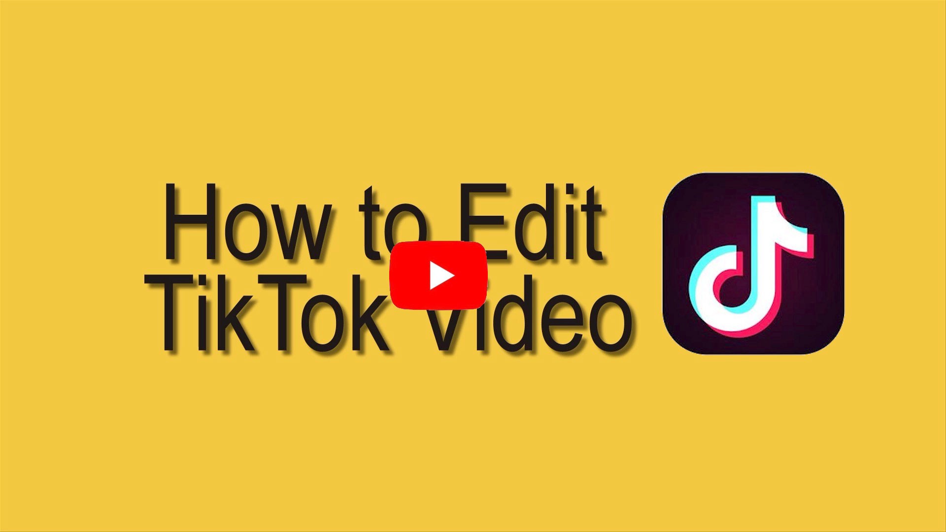 edit Tik Tok Video