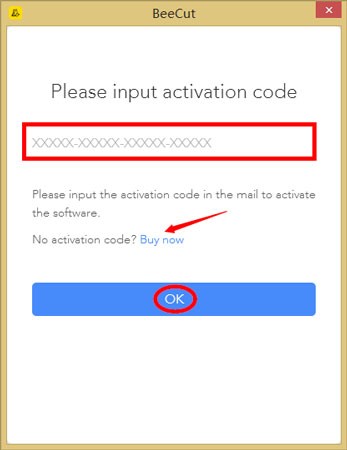 enter activate code