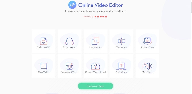 BeeCut online video editor without watermark