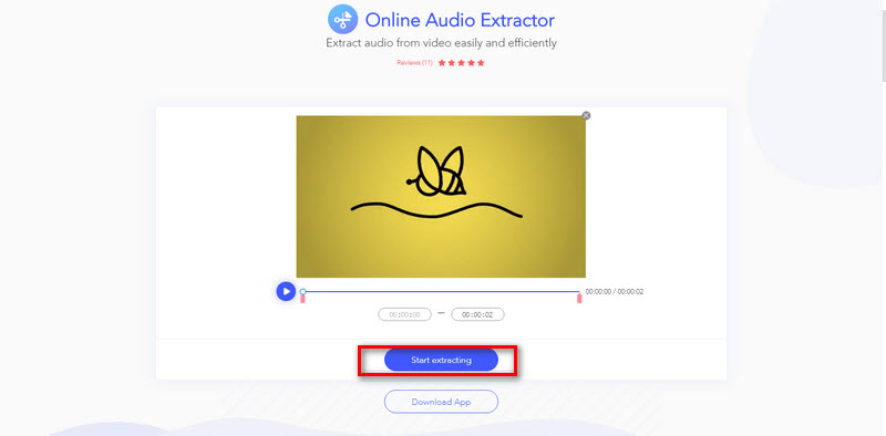 beecut online audio extractor turn video into audio