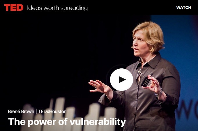 power of vulnerability ted talk