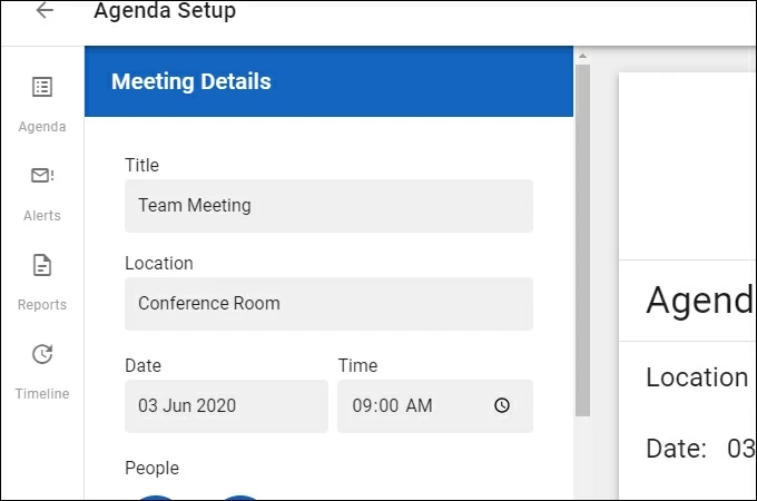 aplicativo para ata de reunião