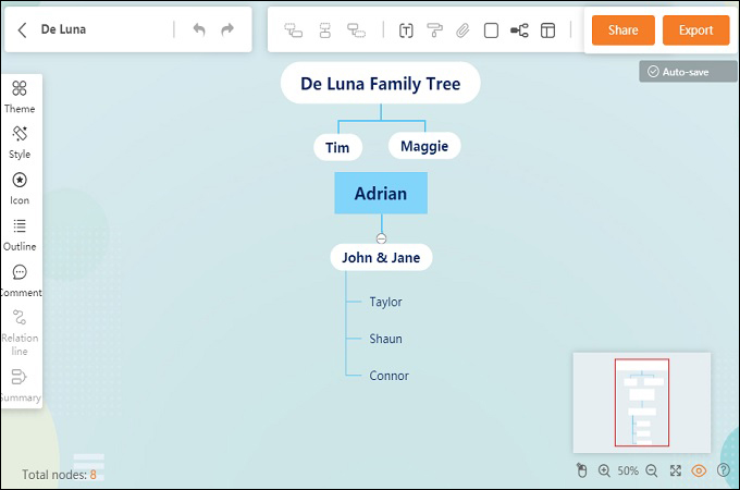 create your family tree